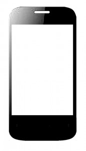 Replacement Front Glass For Fly F40 Black By - Maxbhi.com