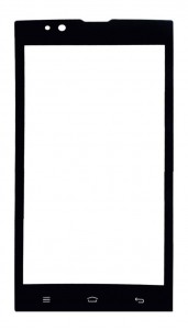 Replacement Front Glass For Micromax Canvas Blaze 4g Plus Gold By - Maxbhi Com