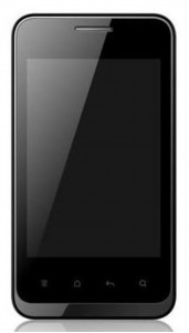 Touch Screen for HPL A35-front Back cover - Black