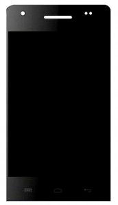 Lcd With Touch Screen For Vayoki M35 White By - Maxbhi Com
