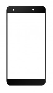 Replacement Front Glass For Alcatel Idol 5s Usa Black By - Maxbhi.com