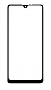 Replacement Front Glass For I Kall K500 Black By - Maxbhi Com