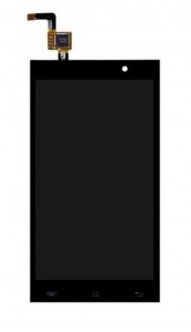 Lcd With Touch Screen For Micromax A104 Canvas Fire 2 White By - Maxbhi.com