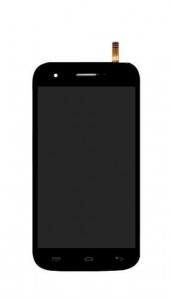 Lcd With Touch Screen For Micromax A115 Canvas 3d Black By - Maxbhi.com