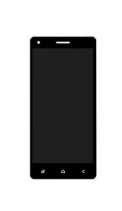 Lcd With Touch Screen For Sansui U55 Black By - Maxbhi.com