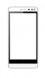 Replacement Front Glass For Intex Aqua Raze White By - Maxbhi.com