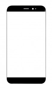 Replacement Front Glass For Blackberry Aurora White By - Maxbhi.com
