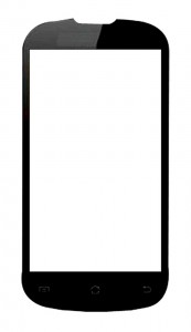 Replacement Front Glass For Sansui Sa42g Great Black By - Maxbhi.com