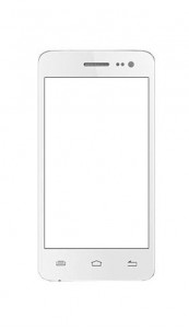 Touch Screen Digitizer For Videocon Z40 Pro Lite White By - Maxbhi.com