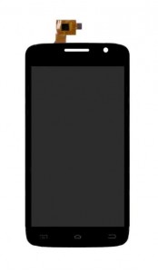 Lcd With Touch Screen For Spice Mi525 Pinnacle Fhd Black By - Maxbhi.com