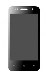 Lcd With Touch Screen For Reach Sense 400 Black By - Maxbhi.com