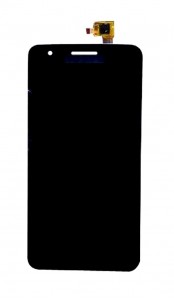 Lcd With Touch Screen For Intex Aqua Young 4g Blue By - Maxbhi.com