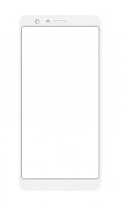 Replacement Front Glass For Asus Zenfone Max Plus M1 White By - Maxbhi.com