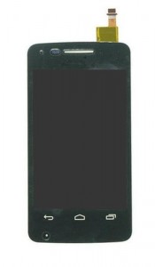Lcd With Touch Screen For Alcatel One Touch Fire 4012a Black By - Maxbhi.com
