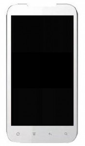 Lcd With Touch Screen For Celkon A22 White By - Maxbhi Com