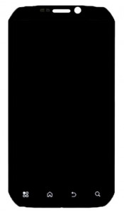 Lcd With Touch Screen For Motorola Electrify White By - Maxbhi Com