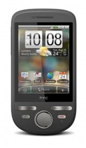 LCD with Touch Screen for HTC Tattoo A3232 - Brown