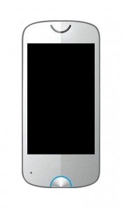 Lcd With Touch Screen For Lava M70 White By - Maxbhi.com