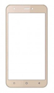Touch Screen Digitizer For Intex Cloud Q11 4g Champagne By - Maxbhi.com