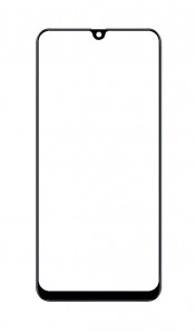 Replacement Front Glass For Samsung Galaxy M31 Prime Black By - Maxbhi Com