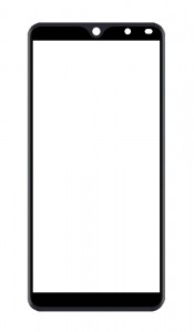 Touch Screen Digitizer For Ikall K220white By - Maxbhi Com