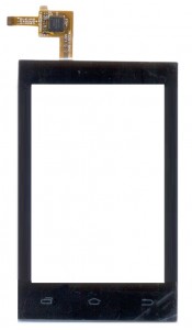 Touch Screen Digitizer For Lava 3g 415 Black By - Maxbhi Com