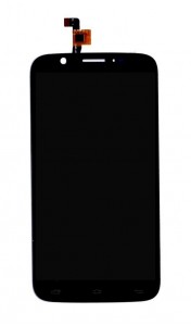 Lcd With Touch Screen For Micromax Canvas Xl A119 Black By - Maxbhi.com