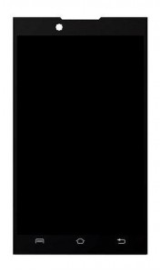 Lcd With Touch Screen For Lava Iris 404s Black By - Maxbhi Com