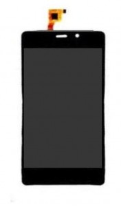 Lcd With Touch Screen For Micromax Unite 3 Q372 Black By - Maxbhi.com