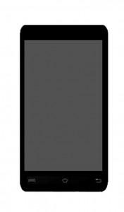 Lcd With Touch Screen For Lava Iris 3g 412 White By - Maxbhi.com