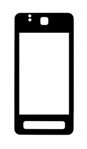 Replacement Front Glass For Samsung T919 Behold Rose By - Maxbhi.com