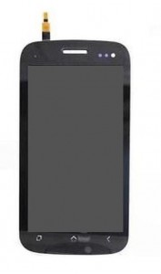Lcd With Touch Screen For Micromax A110 Canvas 2 Black By - Maxbhi.com