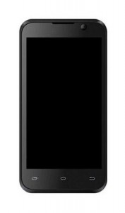 Lcd With Touch Screen For Intex Aqua Y3 Black By - Maxbhi.com