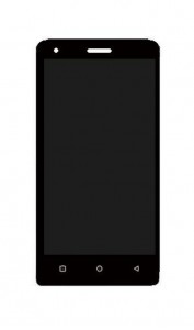 Lcd With Touch Screen For Zen Admire Fab Q Plus Black By - Maxbhi.com