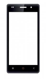 Replacement Front Glass For Iball Andi 4.5c Magnifico 1gb Ram Black By - Maxbhi.com