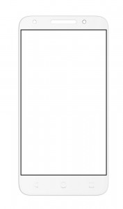 Replacement Front Glass For Alcatel U5 White By - Maxbhi.com