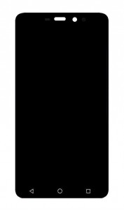 Lcd With Touch Screen For Yuho H2 Black By - Maxbhi Com