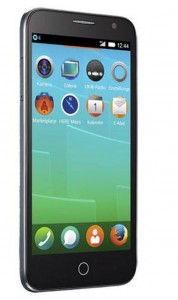 LCD with Touch Screen for Alcatel One Touch Fire E - Orange