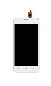 Lcd With Touch Screen For Intex Aqua Q4 Gold By - Maxbhi.com