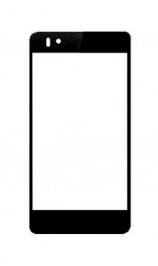 Replacement Front Glass For Phonemax Smarty 4 Black By - Maxbhi.com