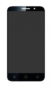 Lcd With Touch Screen For Vodafone Smart Turbo 7 Black By - Maxbhi.com