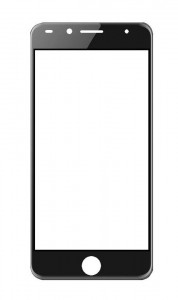 Replacement Front Glass For I Kall K1 2018 Black By - Maxbhi.com