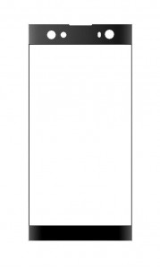 Replacement Front Glass For Sony Xperia Xa2 Ultra Black By - Maxbhi.com