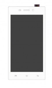 Lcd With Touch Screen For Karbonn A6 Turbo 3g White By - Maxbhi.com