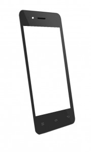 Replacement Front Glass For Bsnlchampion My Phone 42 Black By - Maxbhi.com