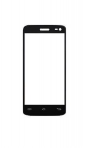 Replacement Front Glass For Salora Arya Z3 Black By - Maxbhi.com