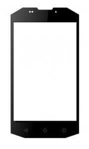 Replacement Front Glass For Energizer Energy 400 Lte Black By - Maxbhi.com