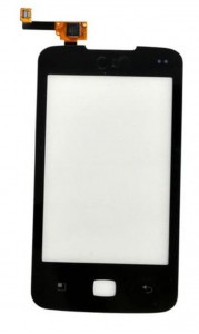 Touch Screen for LG Univa E510 - Black