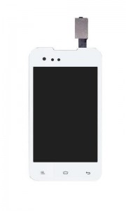 Lcd With Touch Screen For Gionee Pioneer P1 White By - Maxbhi.com