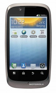 LCD with Touch Screen for Motorola XT531 - Black